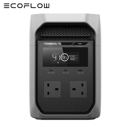 ECOFLOW DELTA 3 Classic Portable Power Station 1024Wh LFP Solar Battery 1800W AC