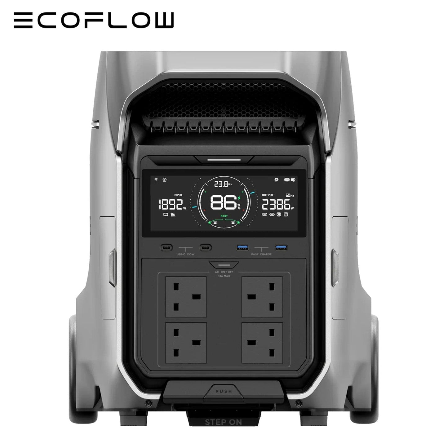 ECOFLOW Refurbished DELTA Pro 3 Portable Power Station 4096Wh LFP Solar Battery
