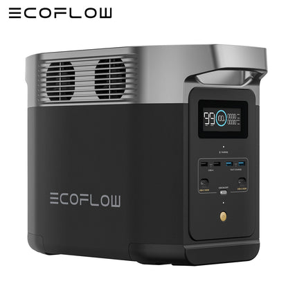 ECOFLOW DELTA 2 Portable LFP Power Station 1024Wh X-boost 2400W Solar Generator