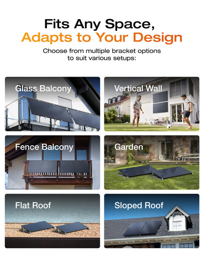 EcoFlow Stream 800W Micro Inverter 800W PV Panel Grid Tied Balcony Solar System