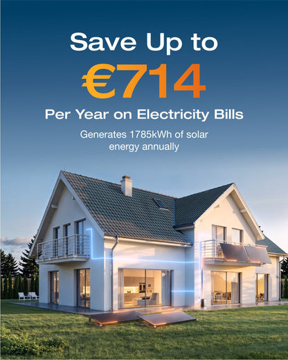 EcoFlow Refurbished STREAM Max 1000W Balcony Power Plant 1920Wh Solar battery