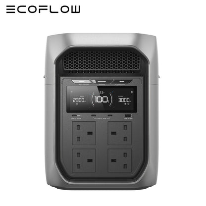 ECOFLOW DELTA 3 Max Plus 2048Wh Portable Power Station 500W Alternator Charger