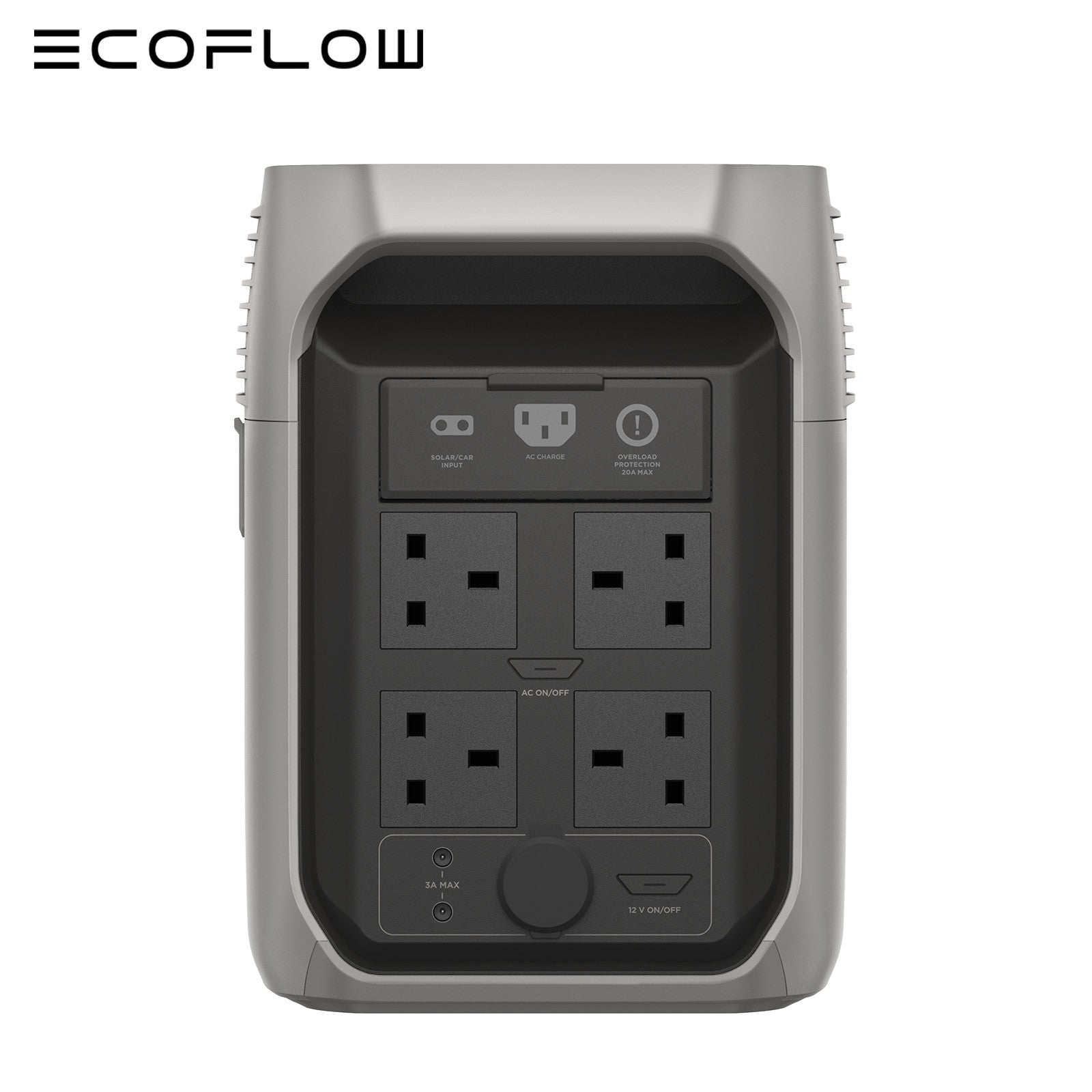 ECOFLOW DELTA 3 1536Wh LiFePO4 Portable Power Station 1800W for Outdoor Camping