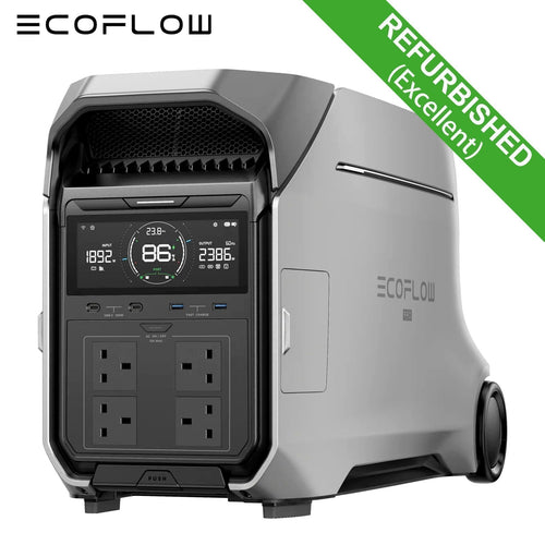 ECOFLOW Refurbished DELTA Pro 3 Portable Power Station 4096Wh LFP Solar Battery